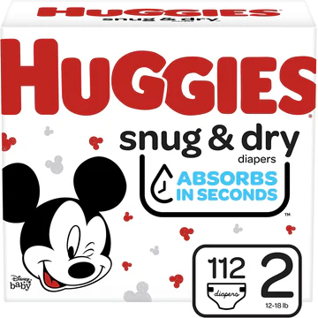 Huggies Snug and Dry Size 2