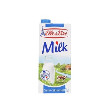 Elle & Vire Semi Skim Milk 6 pk