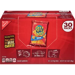Nabisco Ritz Cheese Crackers.