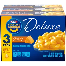 Kraft Mac & Cheese Deluxe 3PK