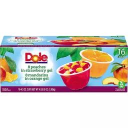 Dole Gel Fruit Bowls