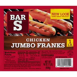 Bar S Chicken Jumbo Franks