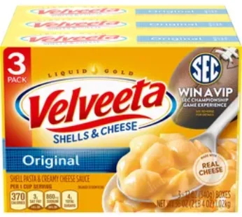 Velveeta Shells & Cheese 3PK