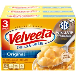 Velveeta Shells & Cheese 3PK