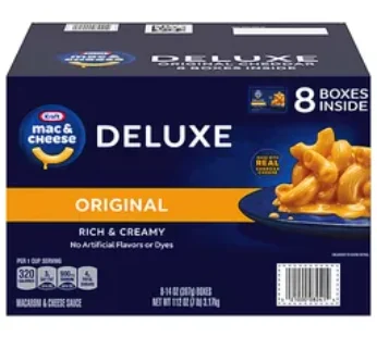 Kraft Mac & Cheese Deluxe 8PK