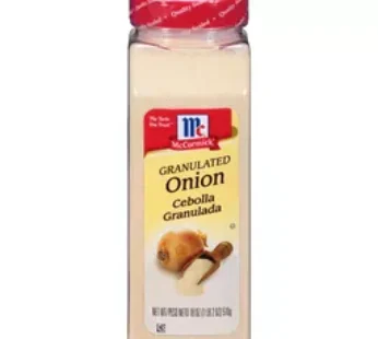 Mc Kornick Granualated Onion 18OZ