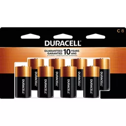 Duracell C Batteries 8 Count