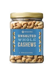 Members Mark Unsalted Cashews
