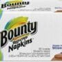 Bounty Quilted Napkins 1 Ply 200 Ct