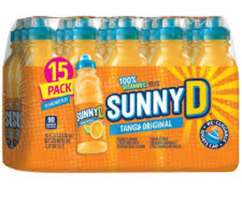Sunny D Tangy 15pk